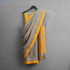 Nuni Silk Cotton Saree – Sunlit Drape